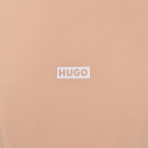 Image number 4 for HUGO Blue Nalono T Shirt Orange