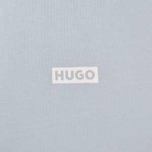 Image number 4 for HUGO Blue Nalono T Shirt Blue