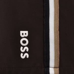 Image number 4 for BOSS Iconic Swim Shorts Dark Brown