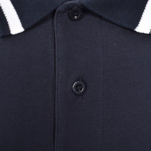 Image number 4 for Barbour Ferrybridge Tailored Polo T Shirt Navy