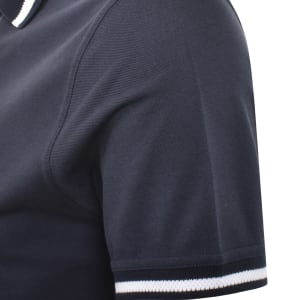 Image number 5 for Barbour Ferrybridge Tailored Polo T Shirt Navy