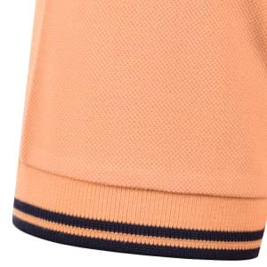 Image number 5 for Fred Perry Twin Tipped Polo T Shirt Orange