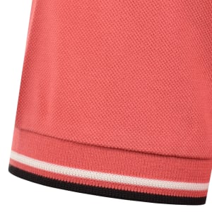 Image number 5 for Fred Perry Twin Tipped Polo T Shirt Red