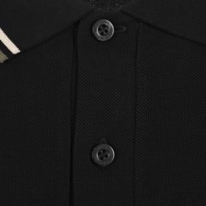 Image number 4 for Fred Perry Twin Tipped Polo T Shirt Black