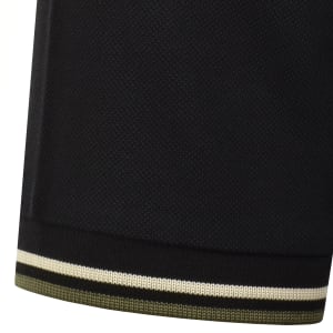 Image number 5 for Fred Perry Twin Tipped Polo T Shirt Black