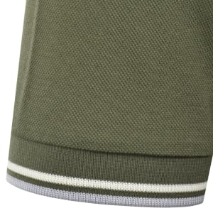 Image number 5 for Fred Perry Twin Tipped Polo T Shirt Green