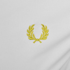 Image number 4 for Fred Perry Twin Tipped Polo T Shirt White