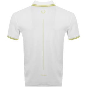 Image number 5 for Fred Perry Twin Tipped Polo T Shirt White