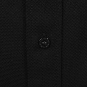 Image number 4 for Fred Perry Polo Collar Shirt Black