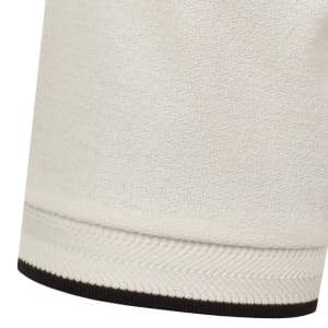 Image number 5 for Fred Perry Zip Neck Crepe Polo Cream