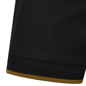 Image number 5 for Fred Perry Zip Neck Crepe Polo Black