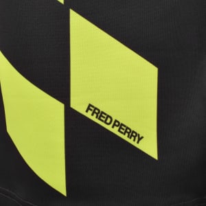 Image number 4 for Fred Perry Printed T Shirt Anchor Grey