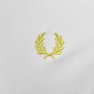 Image number 4 for Fred Perry Tennis Tipped T Shirt White