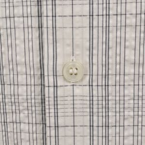 Image number 4 for Fred Perry Seersucker Check Shirt Ecru