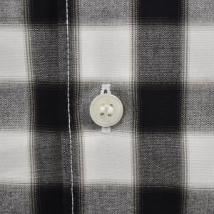 Image number 4 for Fred Perry Blurred Gingham Shirt White