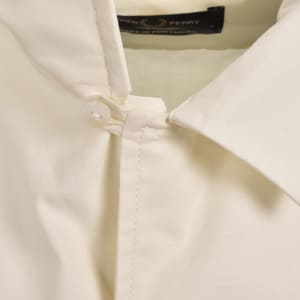 Image number 4 for Fred Perry Placement Print Shirt Ecru