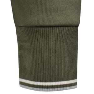Image number 5 for Fred Perry Half Zip Sweatshirt Green