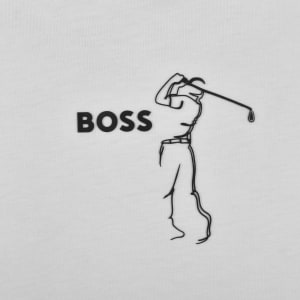 Image number 4 for BOSS TS GOC Birdie T Shirt White