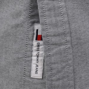 Image number 5 for Tommy Jeans Regular Fit Oxford Shirt Navy