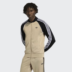 Image number 5 for adidas Originals SST Track Top Beige