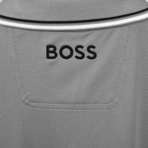 Image number 4 for BOSS Paddy Pro Polo T Shirt Silver Grey