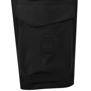 Image number 4 for BOSS Urbanex Tapered Fit Cargo Shorts Black