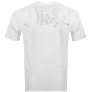 Image number 5 for Diesel T Boxt V15 T Shirt White