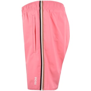 Image number 4 for BOSS Iconic Swim Shorts Pink