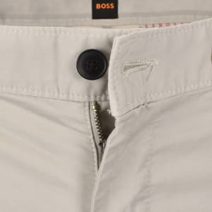 Image number 4 for BOSS Chino Slim Shorts Open Grey