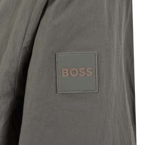 Image number 4 for BOSS Oberle 1 Jacket Open Grey