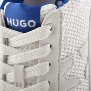 Image number 4 for HUGO Blue Morrie Tennis Trainers White