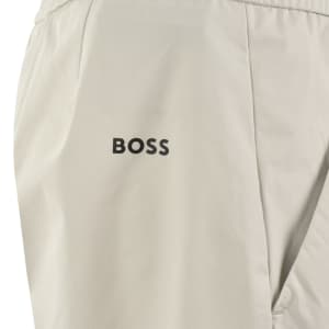 Image number 4 for BOSS Flex Twill Shorts Light Beige