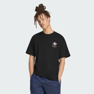 Image number 5 for adidas Originals Paris Artdeco Logo T Shirt Black