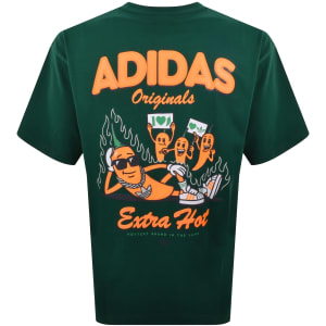 Image number 4 for adidas Originals New Chili 3.0 T Shirt Green