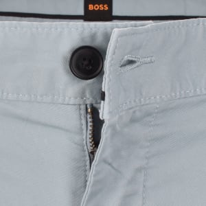 Image number 4 for BOSS Chino Slim Shorts Light Blue