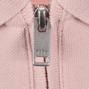 Image number 4 for BOSS Passerzip Polo T Shirt Light Pink