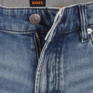Image number 5 for BOSS Re Maine Denim Shorts Blue