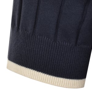 Image number 4 for Ellesse Corvari Knit Shirt Navy