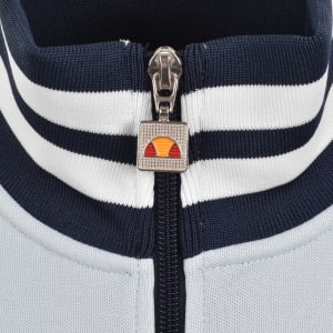 Image number 5 for Ellesse Milan Track Jacket Light Blue