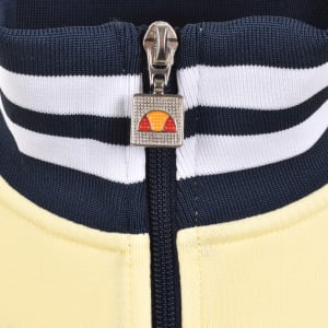 Image number 5 for Ellesse Milan Track Jacket Light Yellow