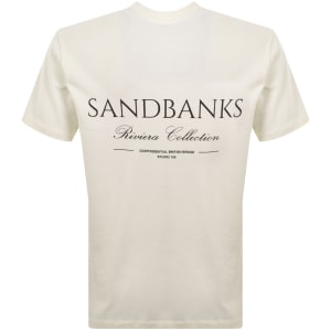 Image number 5 for Sandbanks Riveria Collection T Shirt Cream