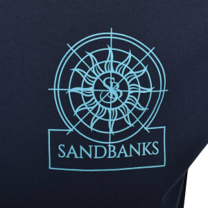 Image number 4 for Sandbanks Sonar Logo T Shirt Navy
