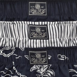 Image number 5 for Ralph Lauren Underwear 3 Pack Boxer Shorts Navy