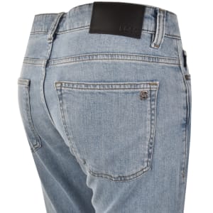 Image number 4 for BOSS Delaware Slim Fit Jeans Mid Blue