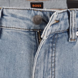 Image number 5 for BOSS Delaware Slim Fit Jeans Mid Blue