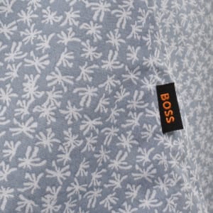 Image number 4 for BOSS Rash 2 Patterned Shirt Blue