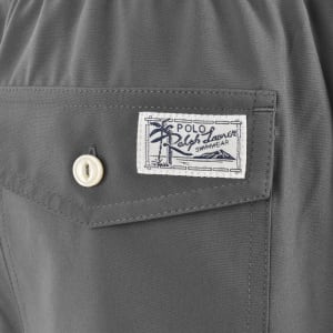 Image number 4 for Ralph Lauren Traveller Swim Shorts Grey