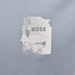 Image number 4 for BOSS TGroove Logo T Shirt Blue