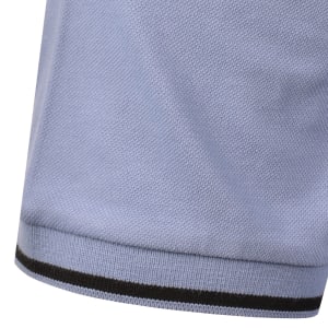 Image number 5 for Lyle And Scott Tipped Polo T Shirt Blue