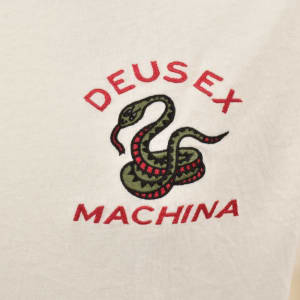 Image number 4 for Deus Ex Machina Danger Noodle T Shirt Cream